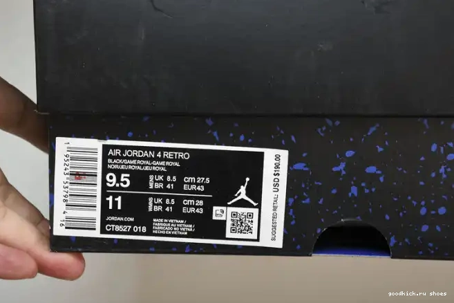 Rep Royal Game 4 Jordan Retro CT8527-018 Black 0509